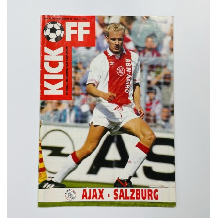copy of Programm Ajax Amsterdam (NED) - Austria Salzburg, 1992