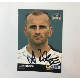 Autogrammkarte Sturm Graz, Adam Ledwon