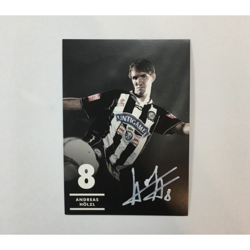 Carte Autographe Günther Neukirchner – Sturm Graz 1991-92 – Original