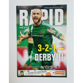 Programm Rapid Wien - Austria Wien, 2017