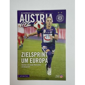 Programm Austria Wien - FC RB Salzburg, 2019