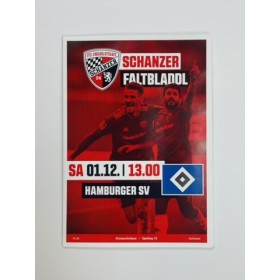 Programm FC Ingolstadt - Hamburger SV, 2018