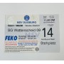 Konvolut MSV Duisburg Tickets (GER), 1995/96