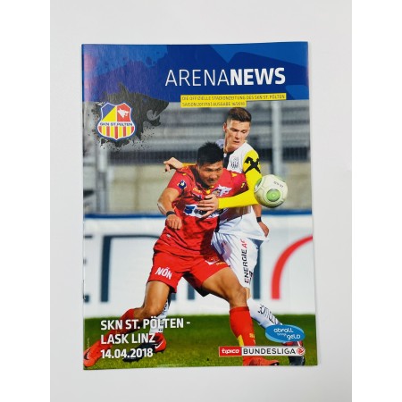 Programm SKN St. Pölten - LASK Linz, 2018
