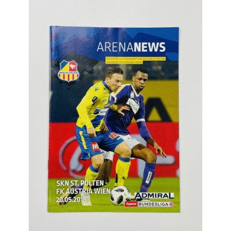 Programm SKN St. Pölten - Austria Wien, 2018
