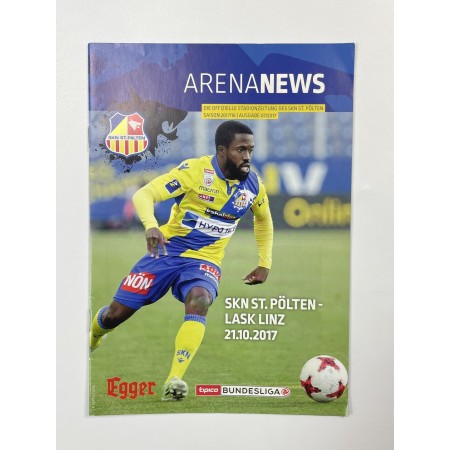 Programm SKN St. Pölten - LASK Linz, 2017