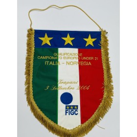 Wimpel Italien - Norwegen, 2004