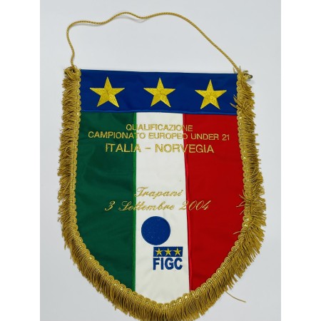 Wimpel Italien - Norwegen, 2004