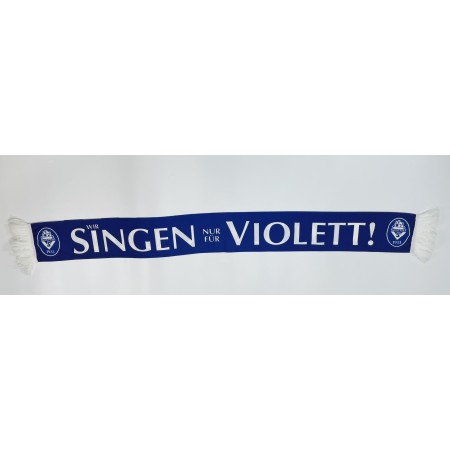 Schal Austria Salzburg, wir singen nur für violett
