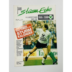 Vereinsmagazin Sturm Graz Echo, Nr. 163 von 1984