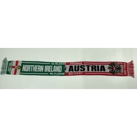 Schal Österreich - Nordirland, Austria - Northern Ireland, 2018