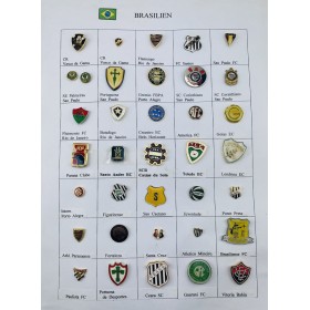 Pinkonvolut/Pinsammlung Brasilien, 41 Stück