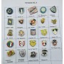 Pinkonvolut/Pinsammlung Venezuela, 24 Stück