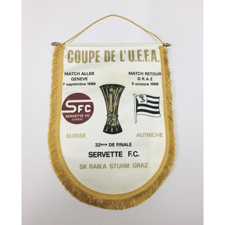 copy of PRI Wimpel Servette - Sturm Graz, 1988