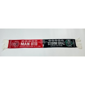 Schal Manchester United (ENG) - Sturm Graz (AUT), 1999