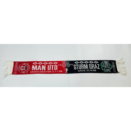 Schal Manchester United (ENG) - Sturm Graz (AUT), 1999