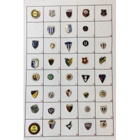 Pinkonvolut/Pinsammlung Rumänien, 38 Stück