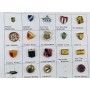 Pinkonvolut/Pinsammlung Uruguay, 33 Stück