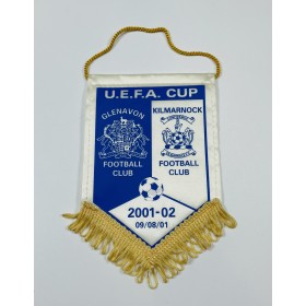 Wimpel Glenavon FC (NIR) - Klimarnock FC (SCO), 2001