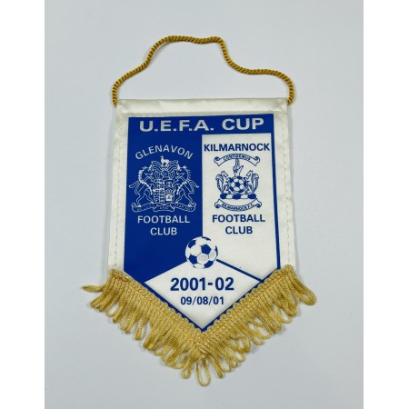 Wimpel Glenavon FC (NIR) - Klimarnock FC (SCO), 2001