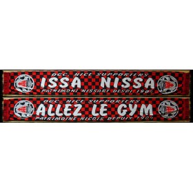 Schal OGC Nizza/Nice (FRA), Issa Nissa Supporters
