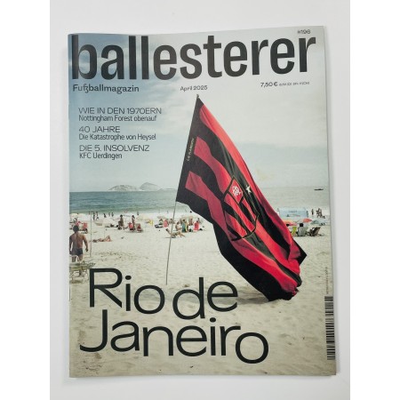Fussballmagazin ballesterer, Rio de Janeiro, Nr. 196