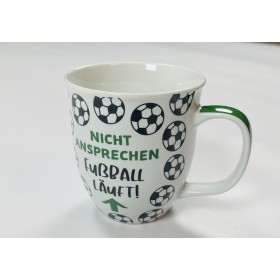 Häferl/Kaffeetasse "Nicht ansprechen Fußball läuft"