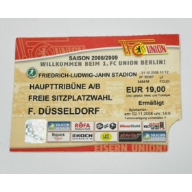 Ticket 1. FC Union Berlin - Fortuna Düsseldorf, 2008