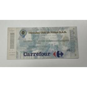Ticket Hercules Alicante - Gimnastic de Tarragona, 2006