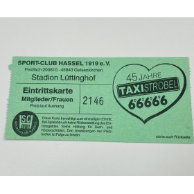Ticket SC Hassel 1919 (GER), 2003/04