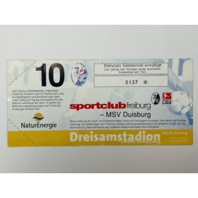 Ticket SC Freiburg (GER) - MSV Duisburg (GER), 2002/03