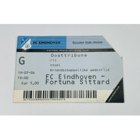 Ticket FC Eindhoven (NED) - Fortuna Sittard (NED), 2004