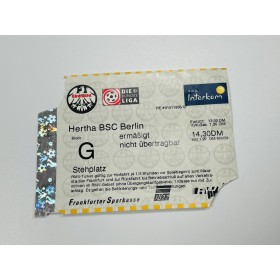 Ticket Eintracht Frankfurt (GER) - Hertha BSC Berlin (GER), 1998/99