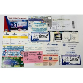 Ticketkonvolut, 17 Stück
