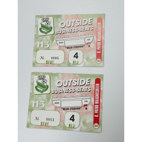 2x Ticket Patro Eisden Maasmechelen (BEL), Business-Seats, 2004/05