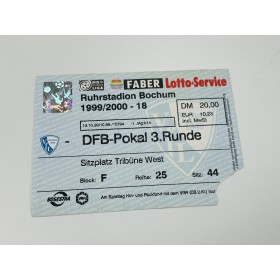 Ticket VfL Bochum (GER), 3. Runde DFB Pokal, 1999/00
