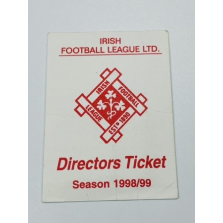 Ticket Irish Football League, Directos Ticket 1998/99