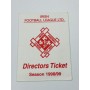 Ticket Irish Football League, Directos Ticket 1998/99
