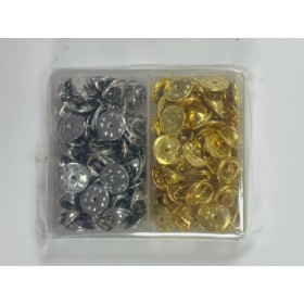 100 Stück Pin-Verschlüsse