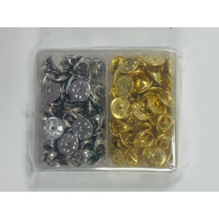 100 Stück Pin-Verschlüsse