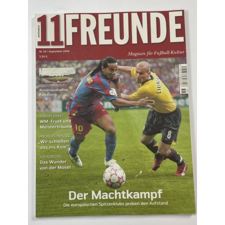 11 Freunde, Magazin für Fussballkultur, Nr. 158