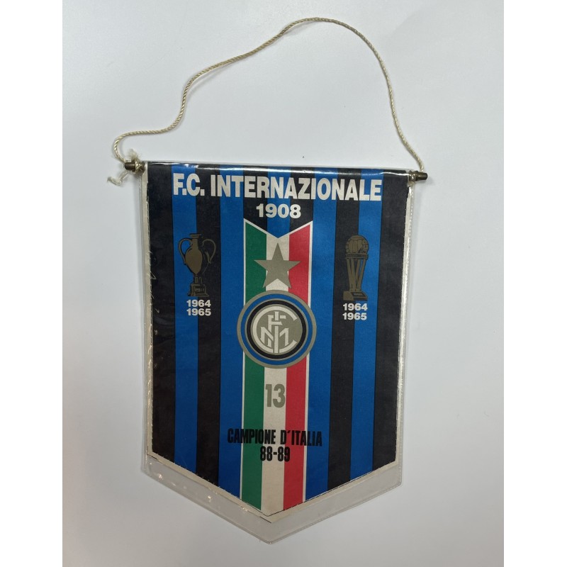 Fanion Inter Milan – 9x11cm – Petit Drapeau Club Italien (occasion)