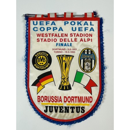 Wimpel Borussia Dortmund - Juventus Turin, 1993
