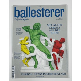 Fussballmagazin ballesterer, Fussball & Fans in Griechenland, Nr. 107