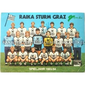 copy of PRI Teamkarte Sturm Graz 1983/84