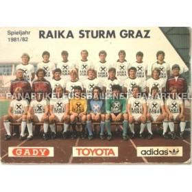 copy of PRI Teamkarte Strum Graz 1981/82
