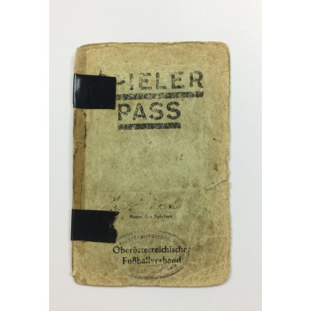copy of Museum Spielerpass von 1946, OÖFV