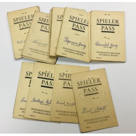 copy of Museum Spielerpässe SV Schwaben Wien, 50er Jahre