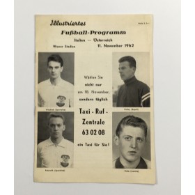 copy of Museum Programm Italien - Österreich, 1962