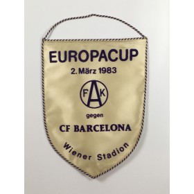 copy of Museum Wimpel Austria Wien - FC Barcelona, Europacup 1983
